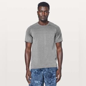 Lululemon Metal Vent Tech Short Sleeve - Black/White